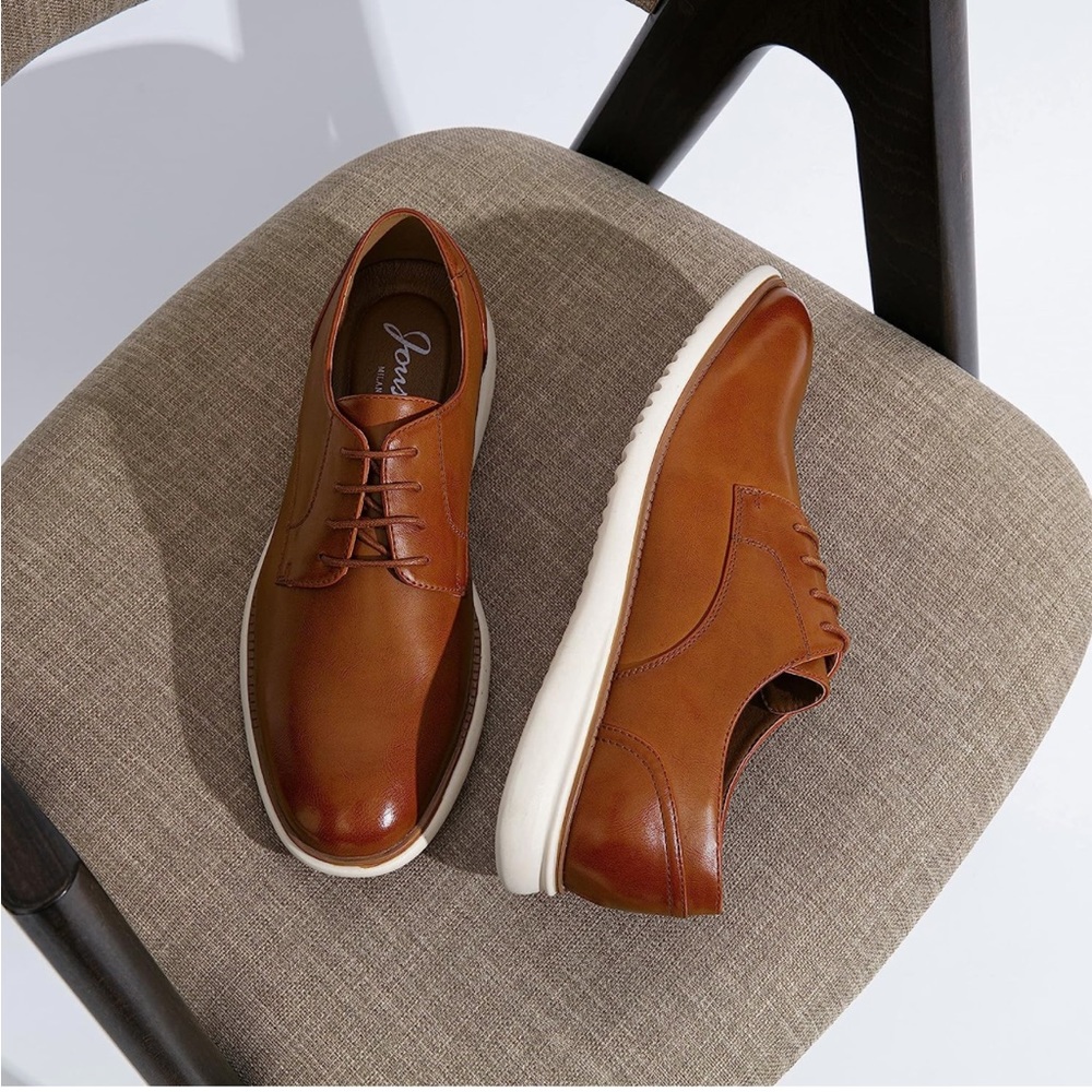 Jousen Men’s Brown Dress Shoes - NWT